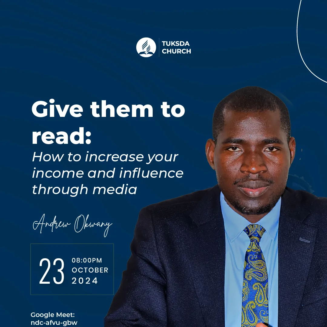 "Give them to read" poster on increasing income and influence through media