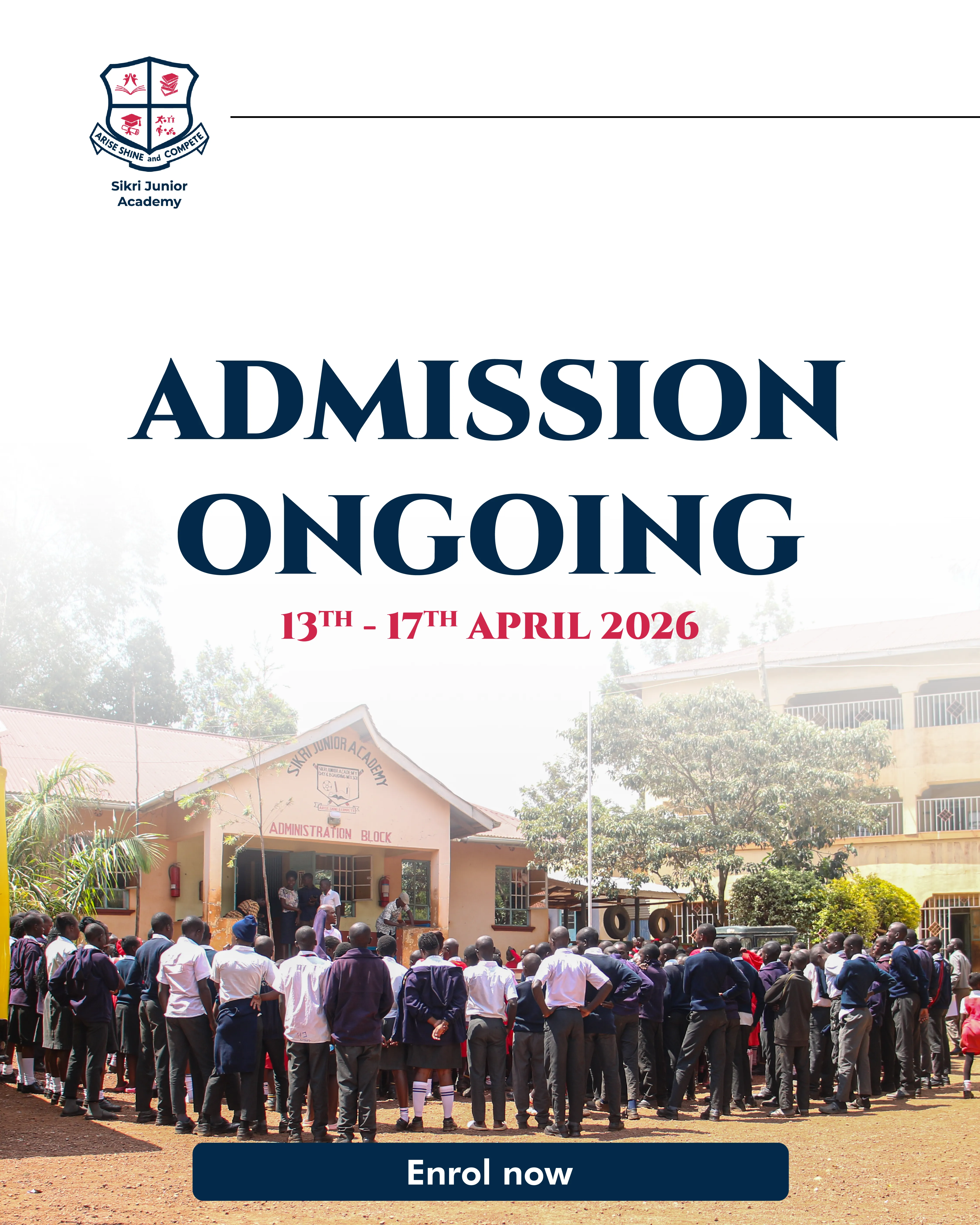 Sikri Junior Academy: Sikri Admissions 01